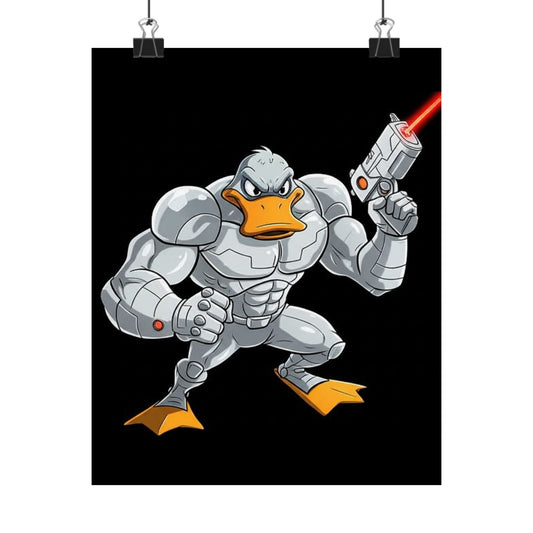 Agent Quacks Series Matte Vertical Posters - Quacks Design