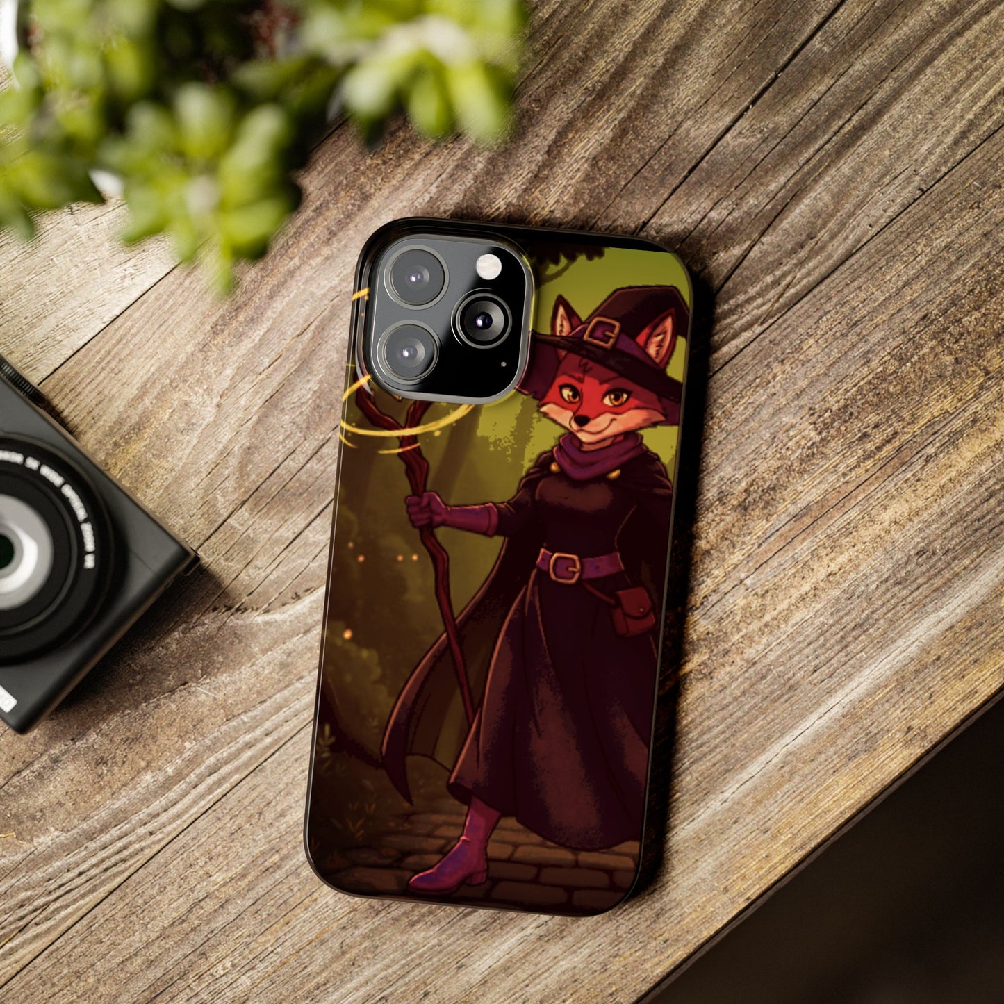 Halloween Agent Quacks Series Slim Phone Cases - Witch Vixx Design