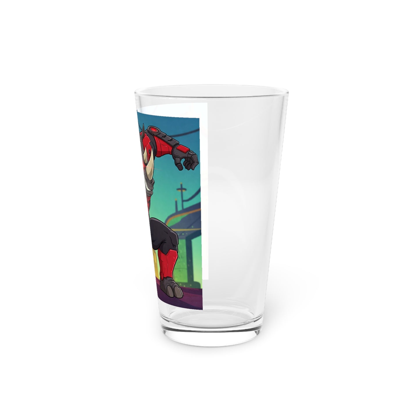 Agent Quacks Series Pint Glass, 16oz - Riot Design