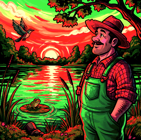 Old Thom and the Hungry River Riddle Art Pack