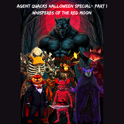 Agent Quacks Halloween Special – Part 1- Whispers of the Red Moon Audiobook & E-book