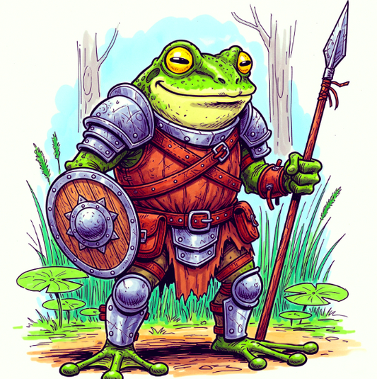 Origins of the Croaking Fangs Kael Character Art