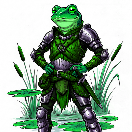 Origins of the Croaking Fangs Tarak Character Art