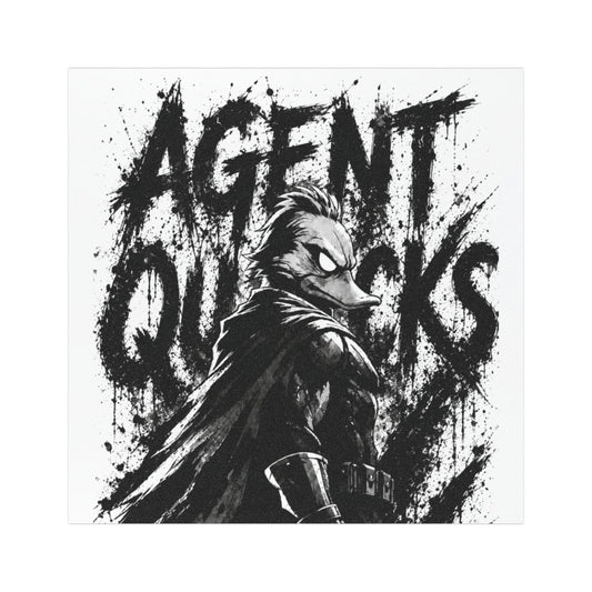 Agent Quacks Shadow Ink Car Magnet