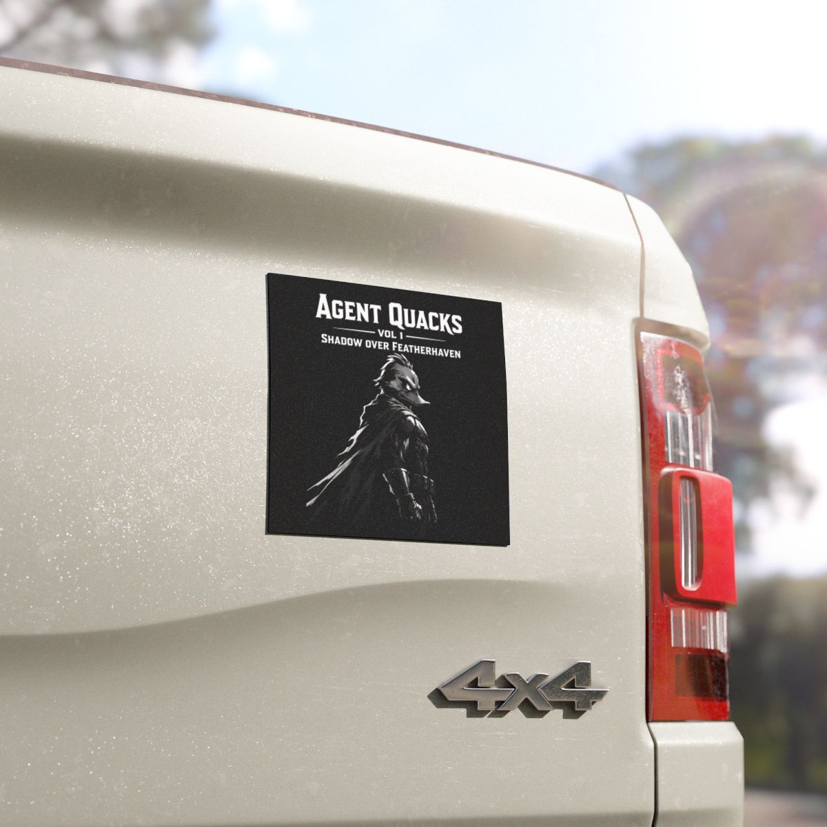 Agent Quacks Vol. 1 Cover Art Car Magnet