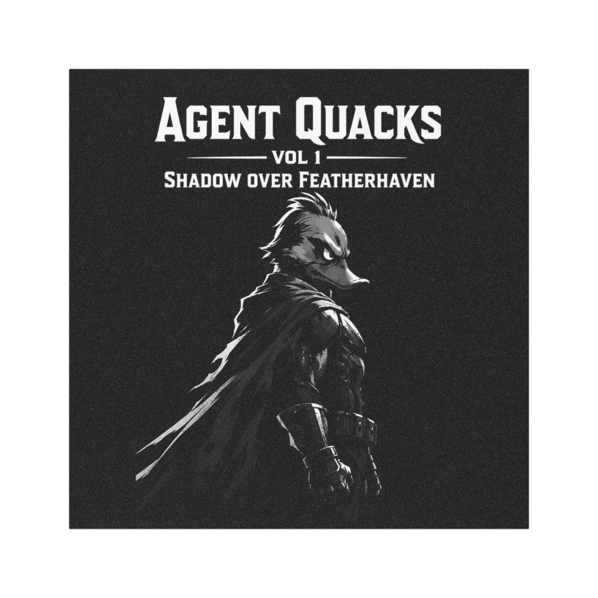 Agent Quacks Vol. 1 Cover Art Car Magnet