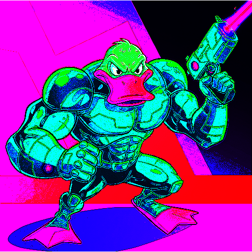 Agent Quacks Character Artwork