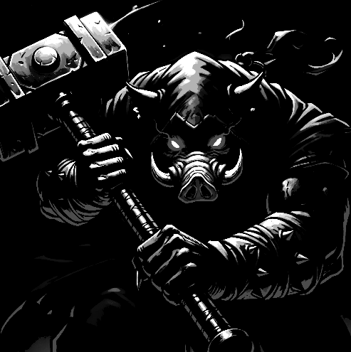 Bloodtusk Character Artwork Agent Quacks