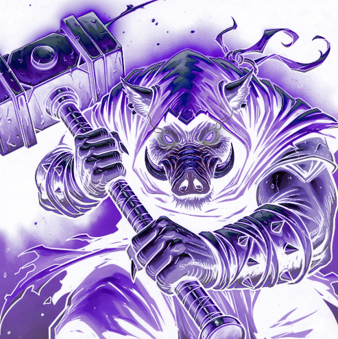 Bloodtusk Character Artwork Agent Quacks
