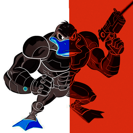 Agent Quacks Character Art